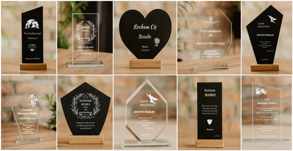 Personalizowana statuetka – elegancki prezent z duszą