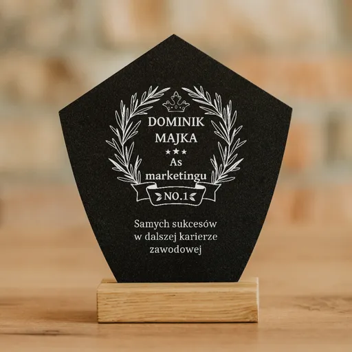 Statuetka metalowa - własny projekt