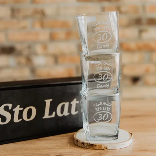 Zestaw 3 szklanek do whisky
