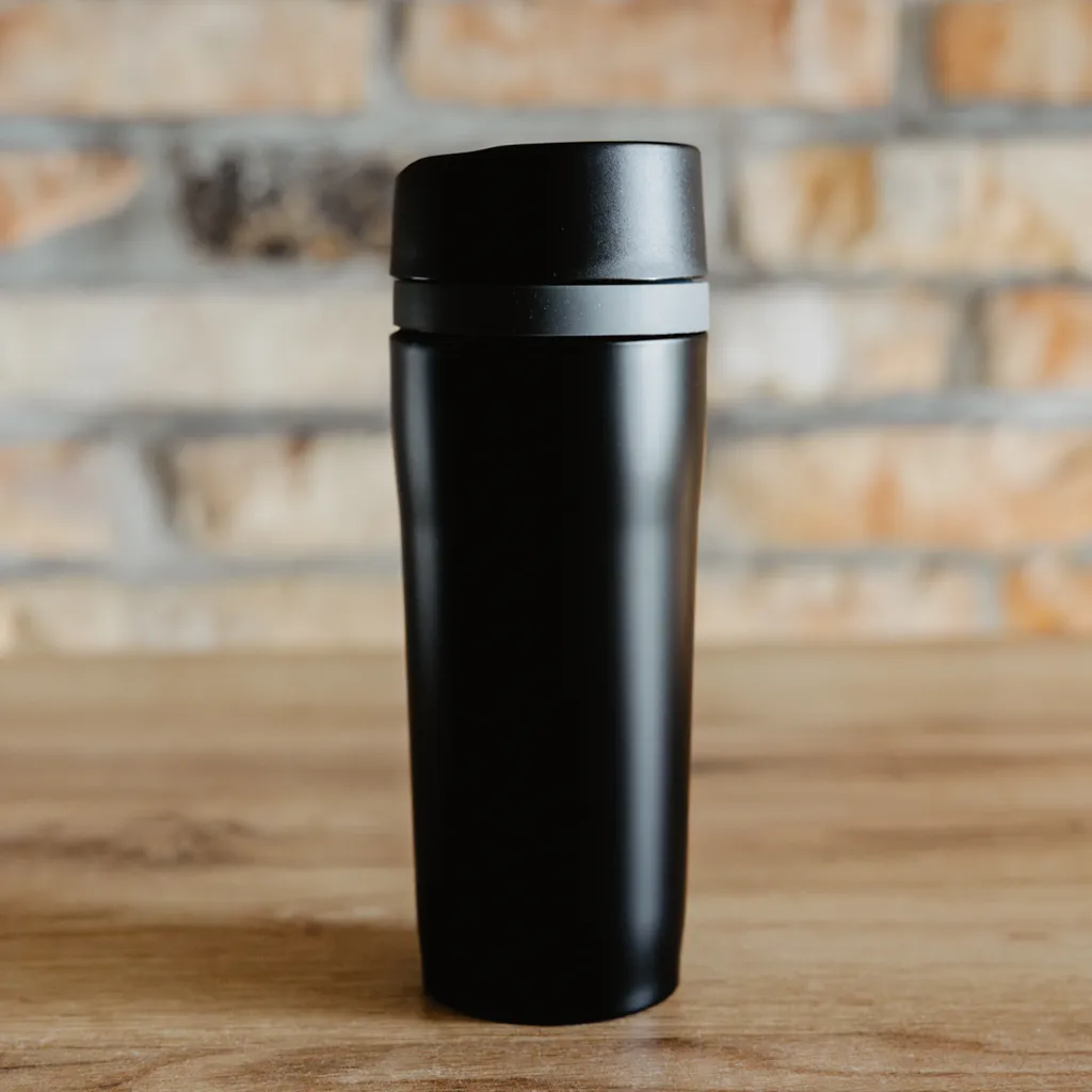 Kubek termiczny czarny 350 ml