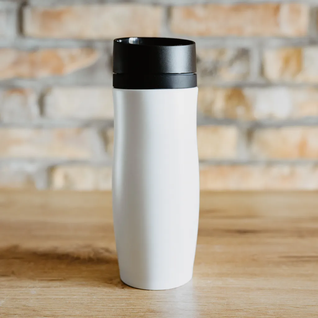 Kubek termiczny biały 400 ml