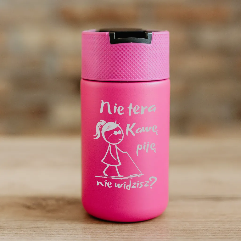 Kubek termiczny 400 ml z własnym projektem