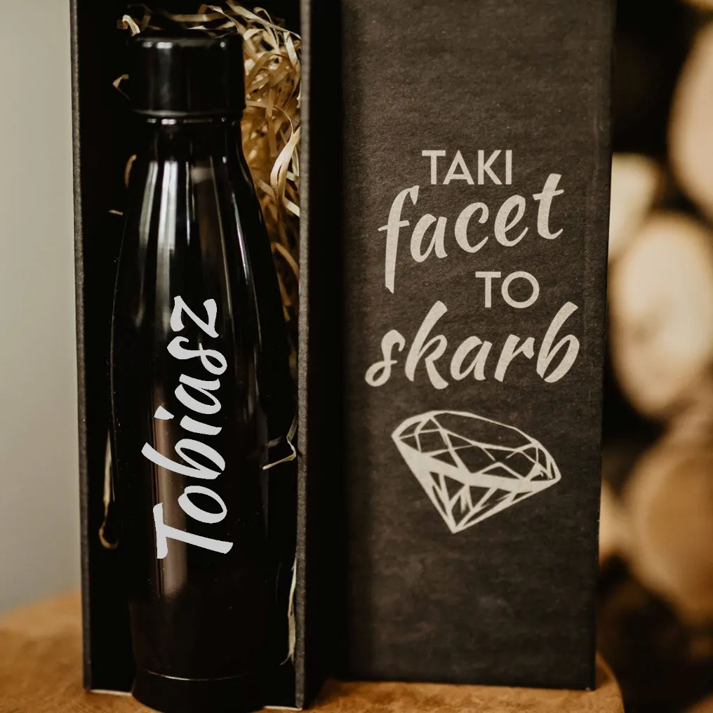 Termos butelka Canes 500 ml z imieniem w kartoniku