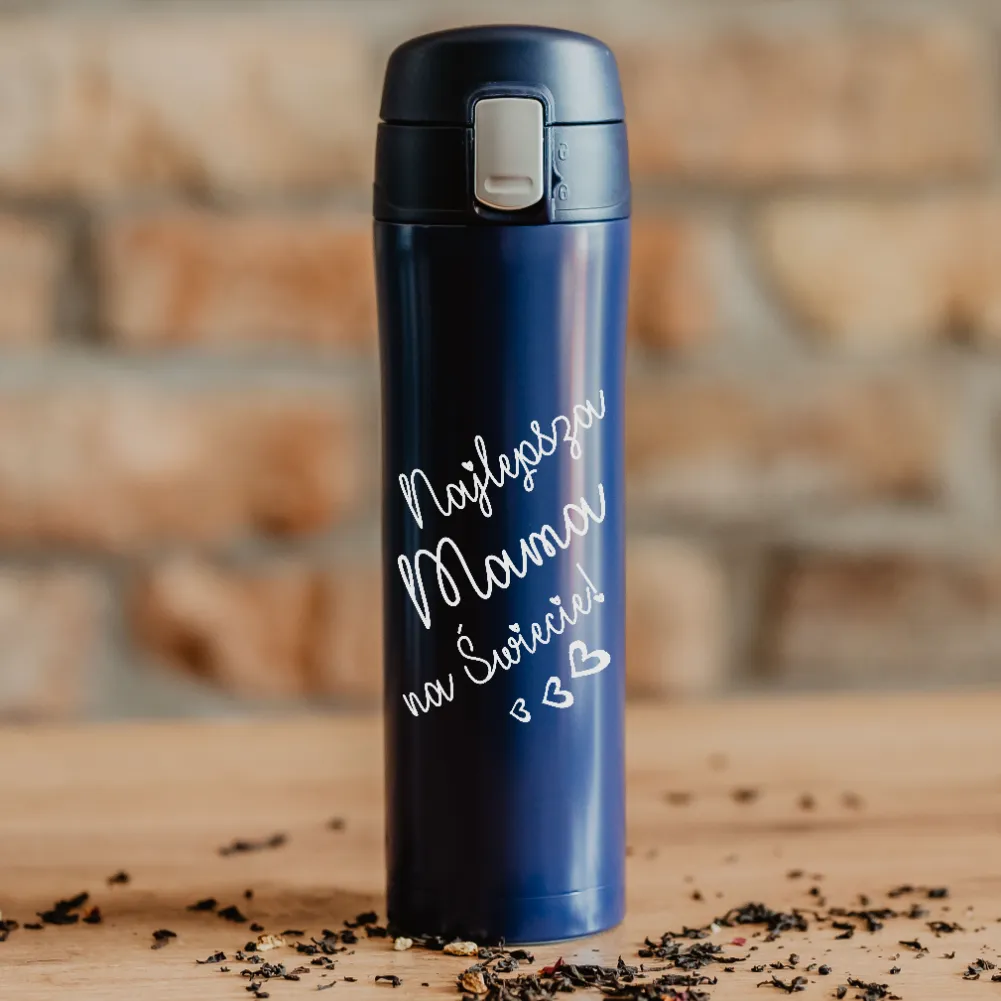 Kubek 500 ml granatowy